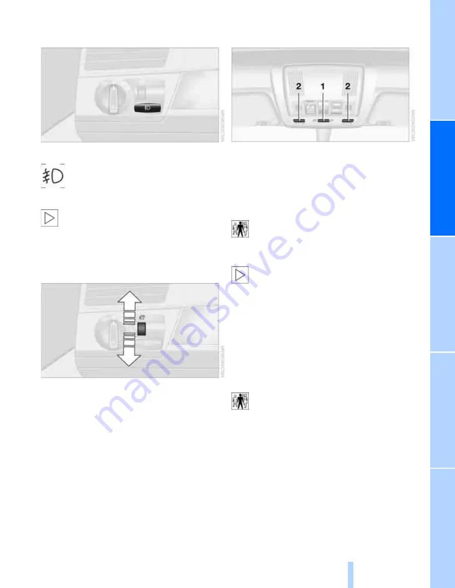 BMW 2008 X3 Owner'S Manual Download Page 63