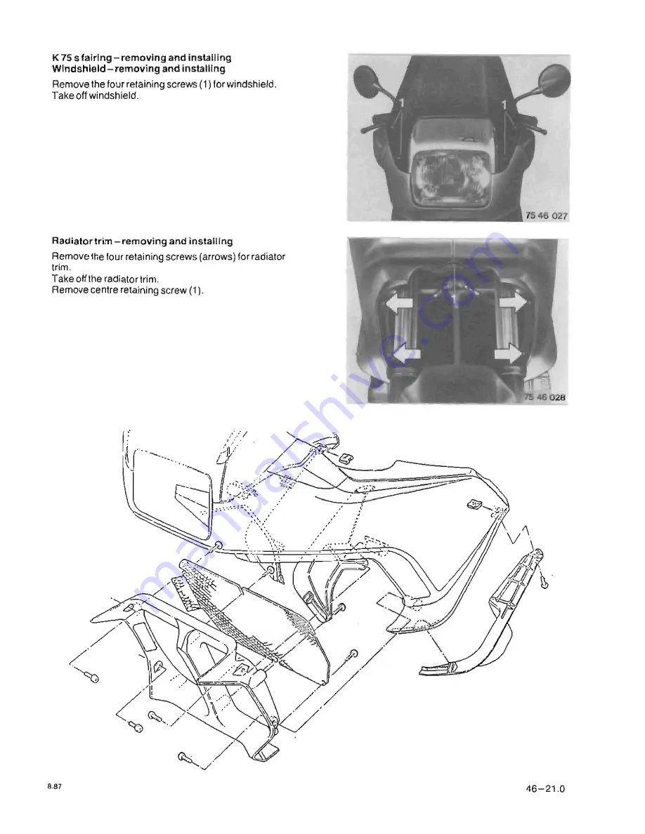 BMW K100 LT Скачать руководство пользователя страница 367