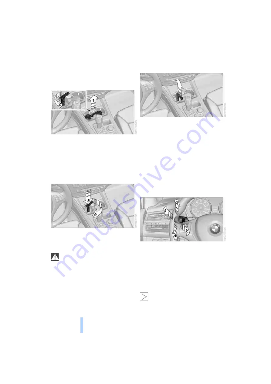 BMW X5 3.0si Owner'S Manual Download Page 68