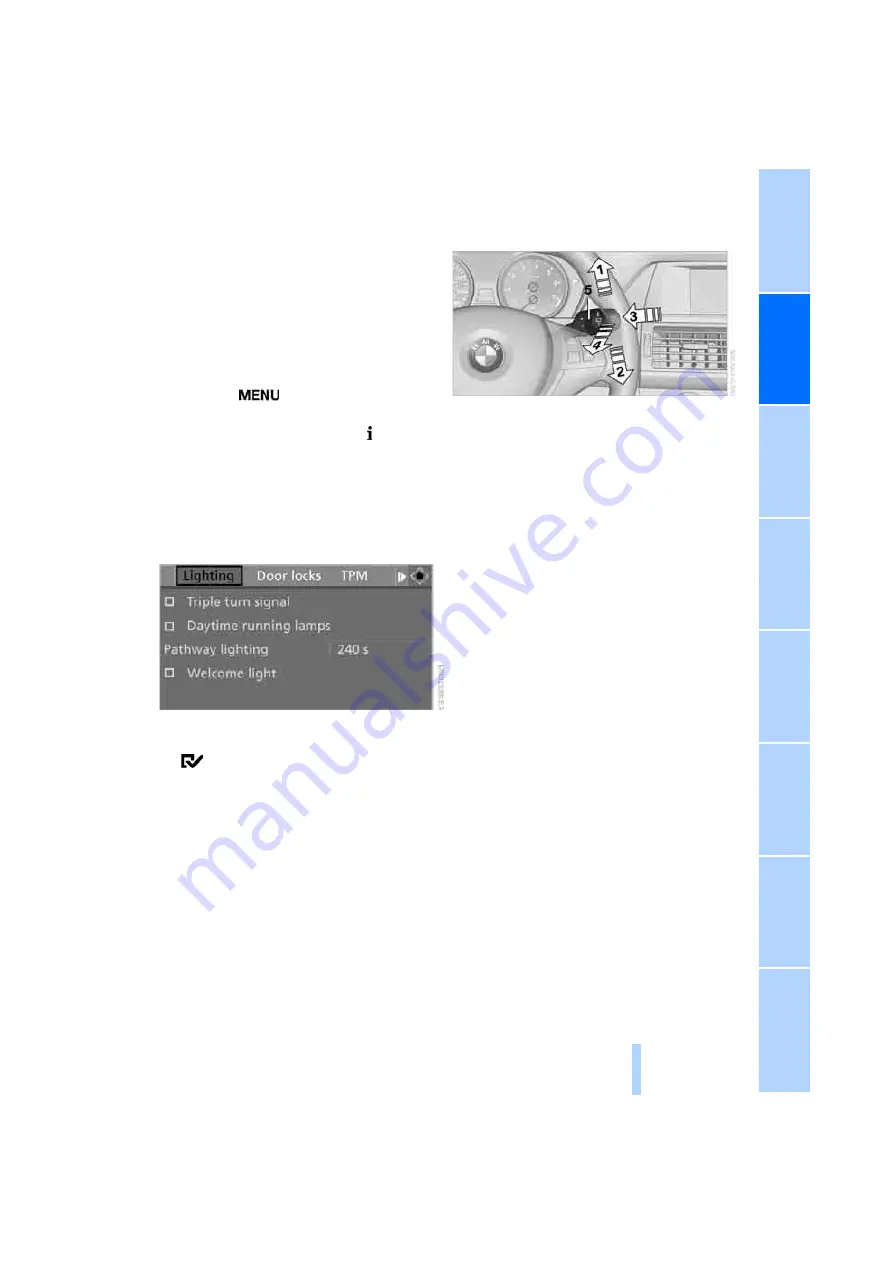 BMW X5 3.0si Owner'S Manual Download Page 69