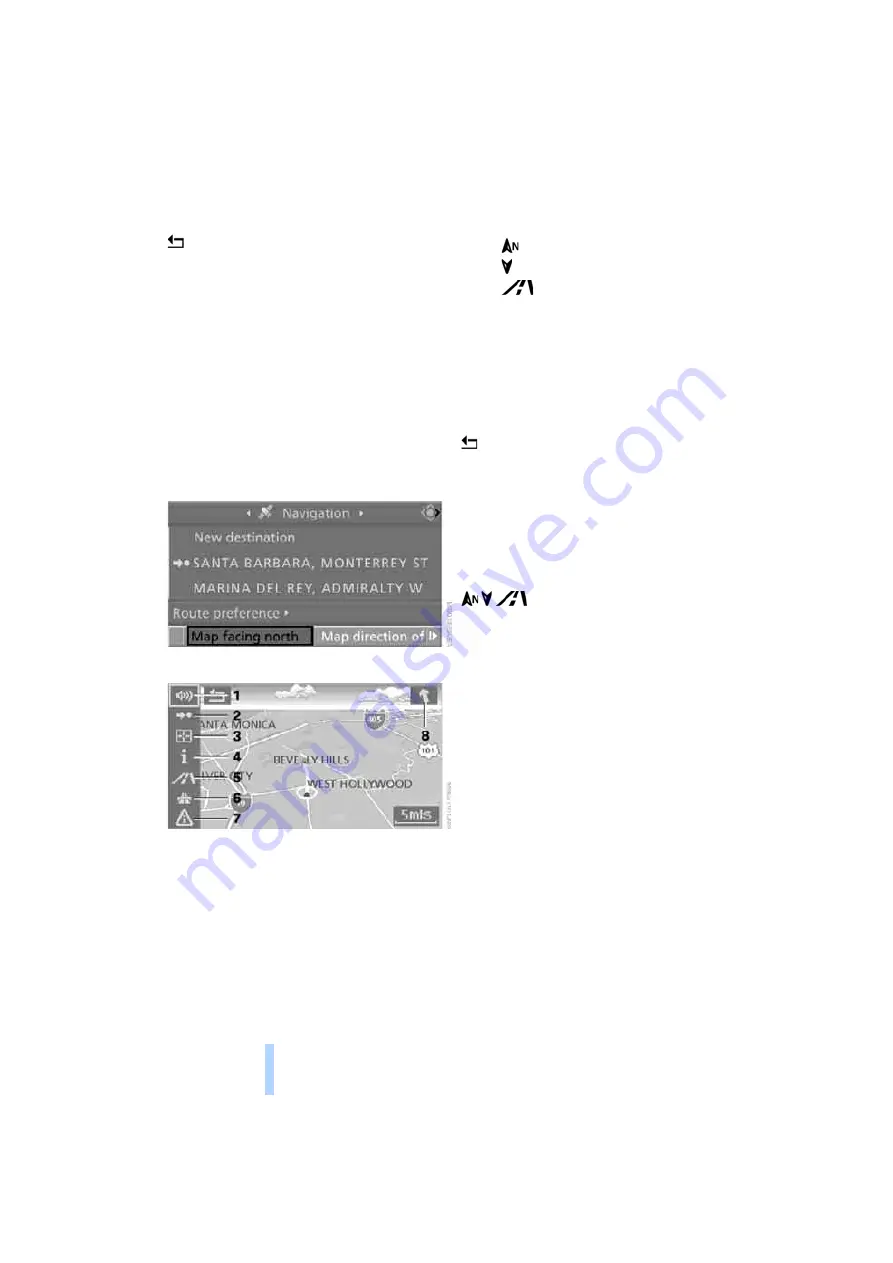 BMW X5 XDRIVE 30I - 2008 Owner'S Manual Download Page 166