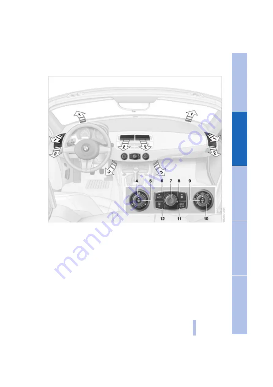 BMW Z3 roadster 2.5i Owner'S Manual Download Page 57