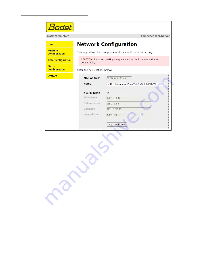 Bodet Profil 930 Installation And Operation Manual Download Page 9