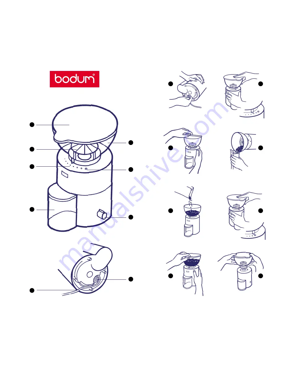 Bodum 5671 Antigua Скачать руководство пользователя страница 2