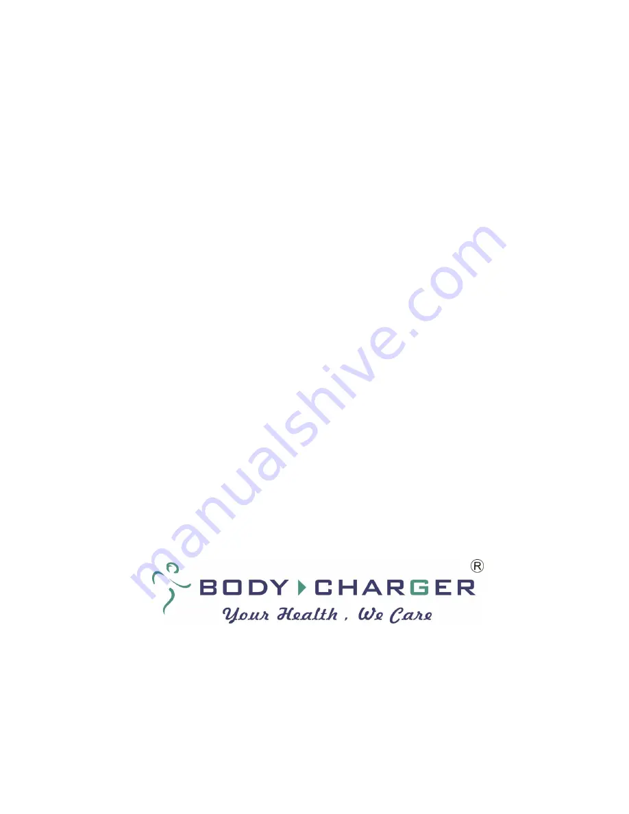 Body Charger GB7008 Instruction Manual Download Page 24