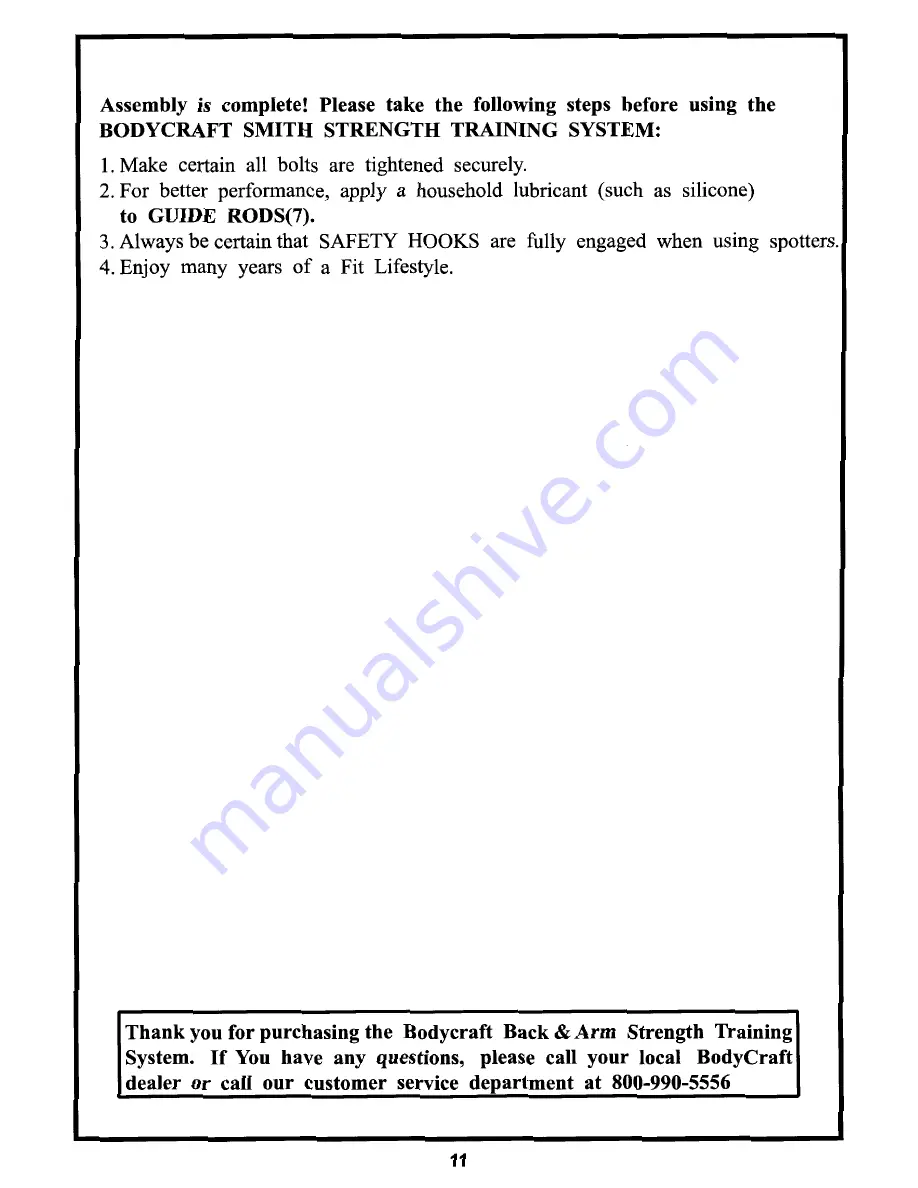 Body Craft F410 Instruction Manual Download Page 12