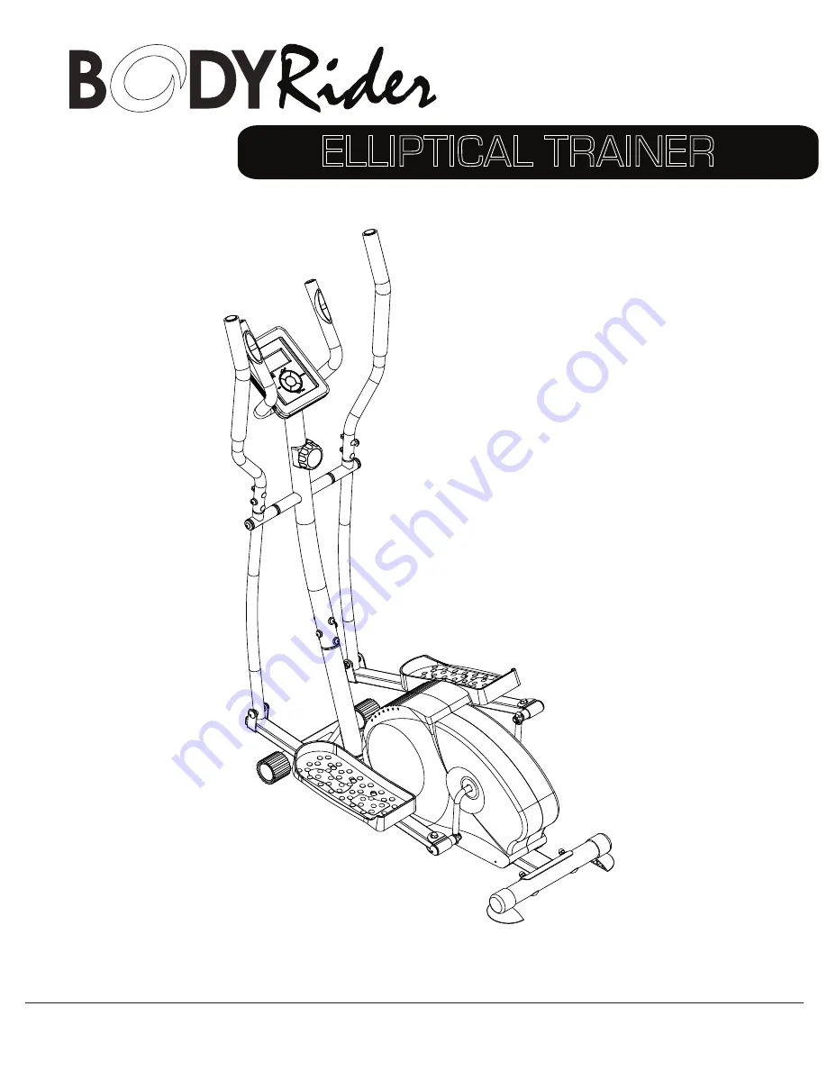 Body Rider BR1680 Скачать руководство пользователя страница 1