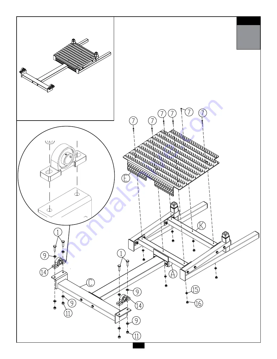 Body Solid Pro Club STBR500 Assembly Instructions & Owner'S Manual Download Page 13