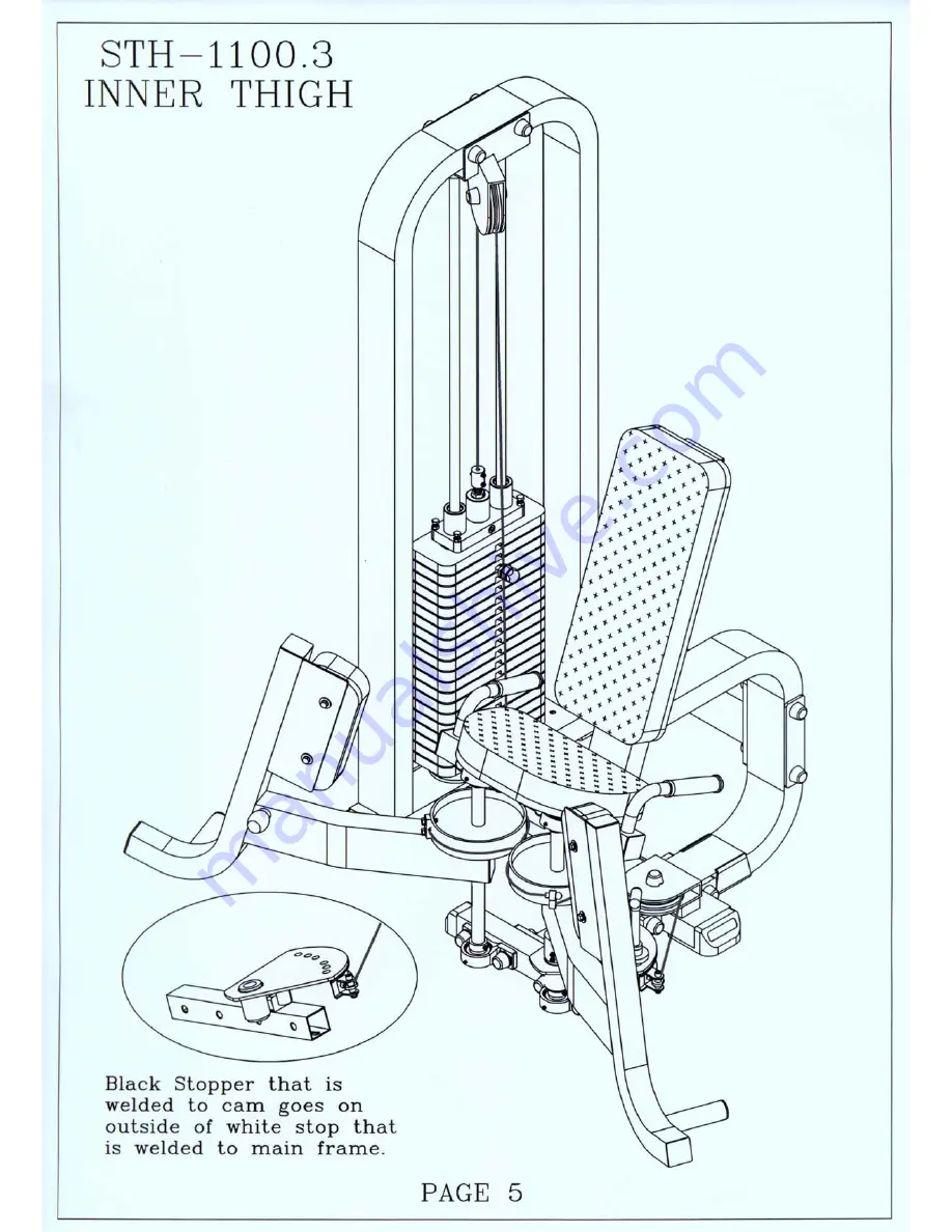 Body Solid STH-1100.3 Скачать руководство пользователя страница 6