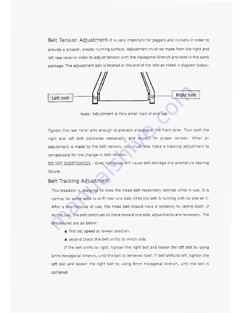 Bodyworx J5001 Owner'S Manual Download Page 11