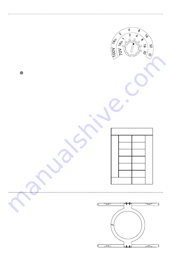 Bogen HFCS1 Installation And Use Manual Download Page 6