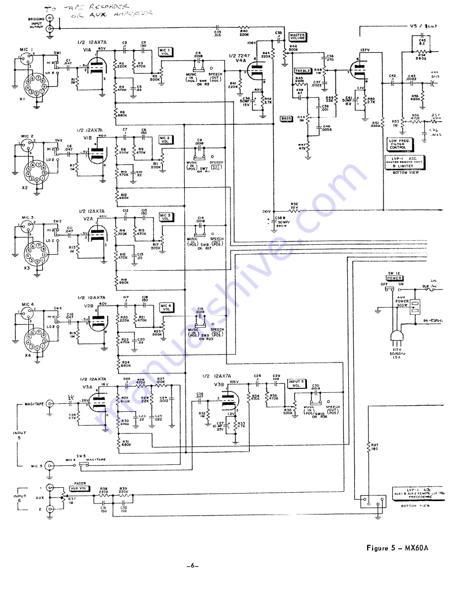 Bogen MX60A Installation And Operating Manual Download Page 6