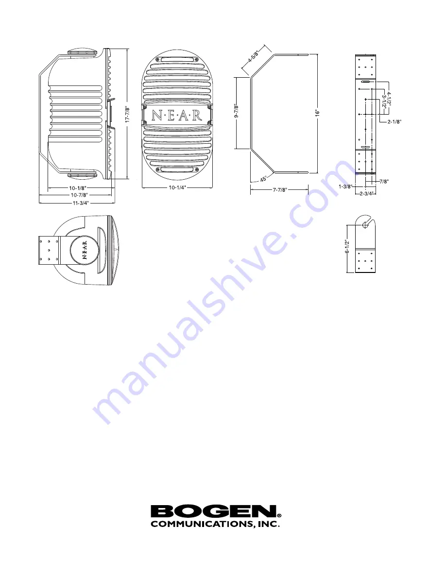 Bogen NEAR A12 Specifications Download Page 4