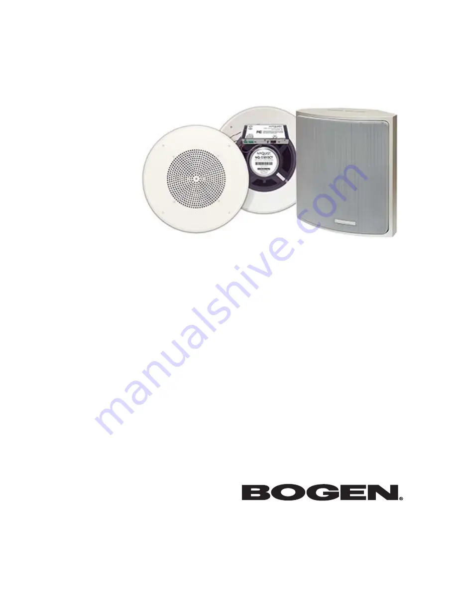 Bogen Nyquist NQ-S1810CT-G2 Configuration Manual Download Page 1