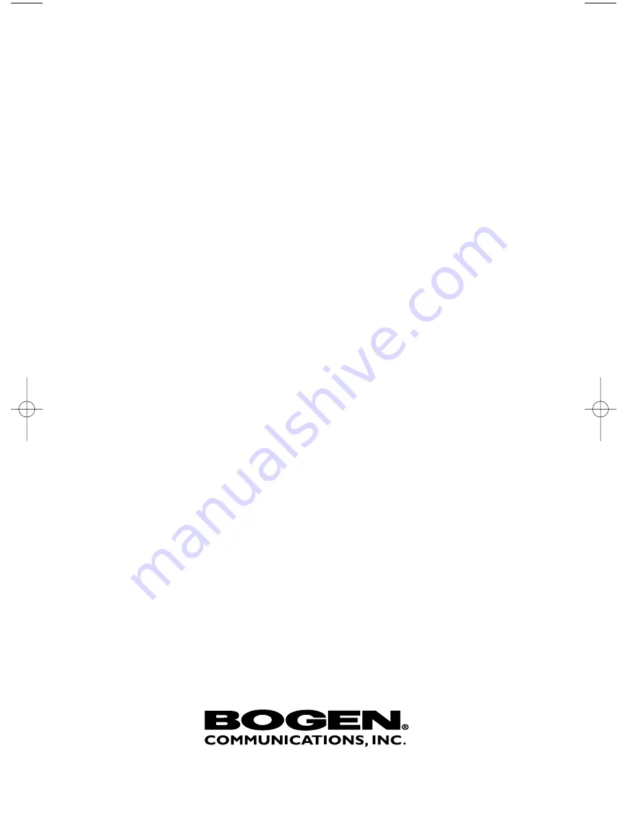 Bogen ZX3 Install Manual Download Page 2