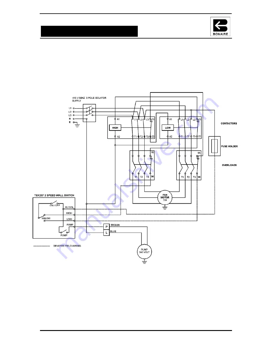 BONAIRE 1200C Installation Operation & Maintenance Download Page 14