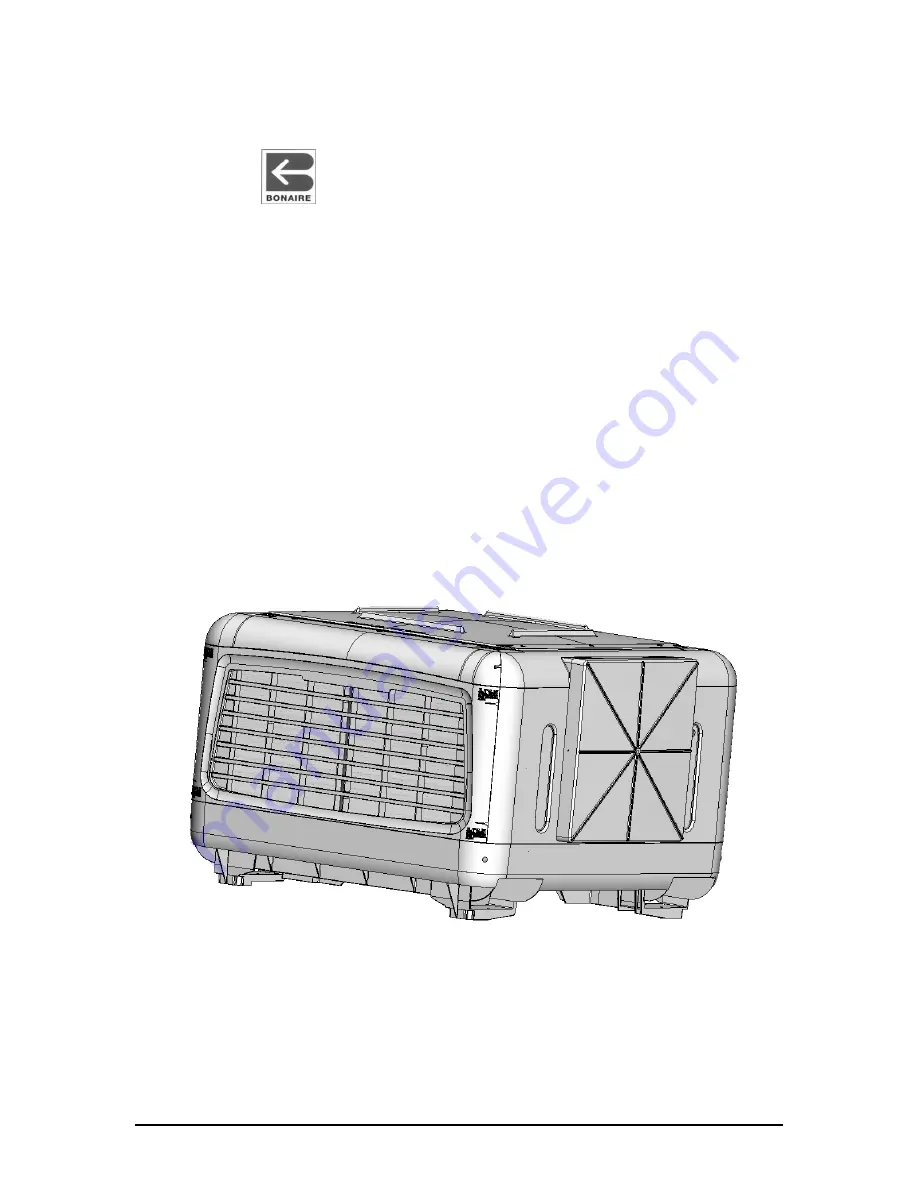 BONAIRE 5000CFM Owner'S Manual Download Page 1