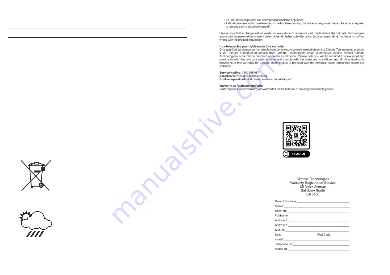 BONAIRE Crown 10i Instruction Manual Download Page 2