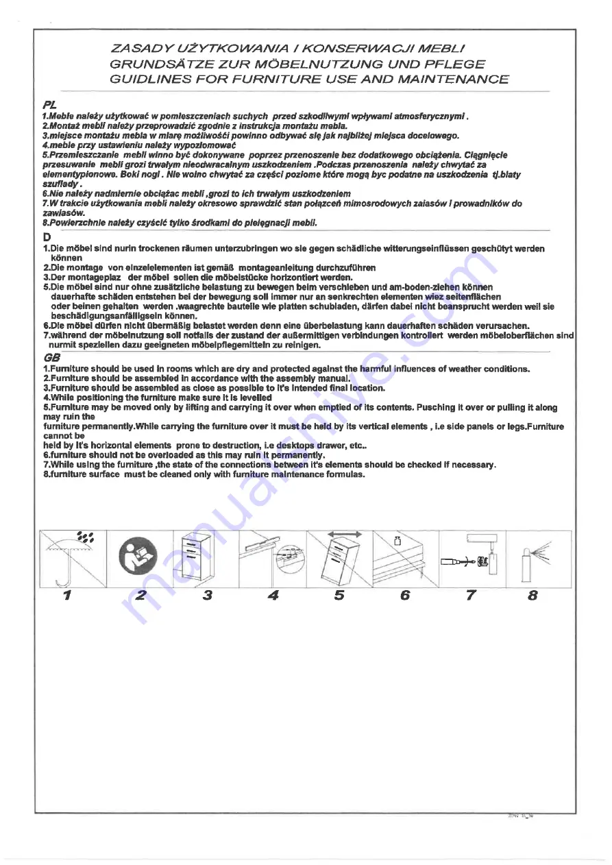 bonaselect JOHN 01 Assembly Instructions Manual Download Page 13