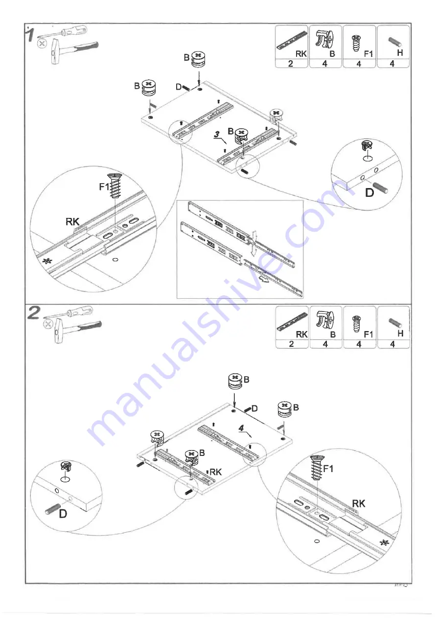 bonaselect JOHN 01 Assembly Instructions Manual Download Page 27