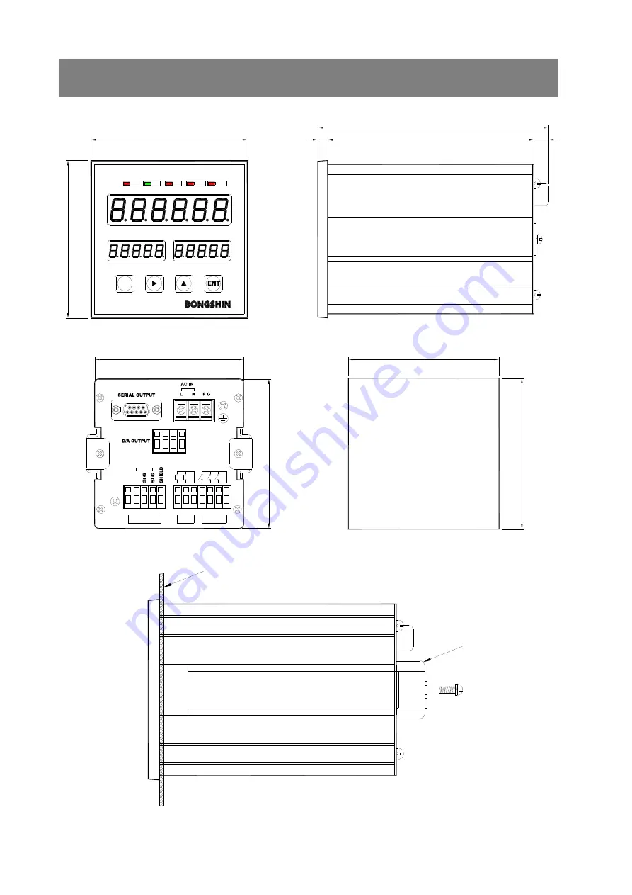 Bongshin BS-3520 Instruction Manual Download Page 7