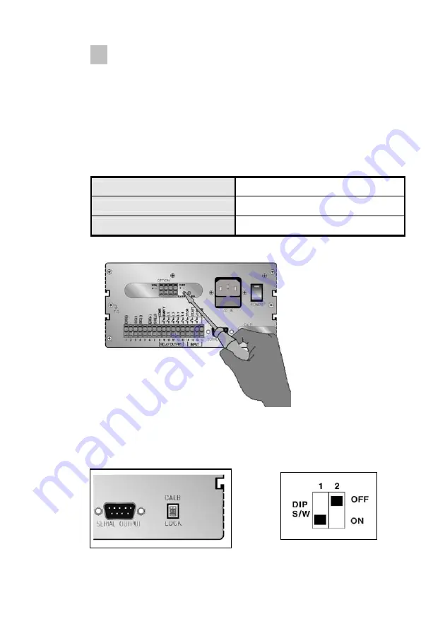 Bongshin BS-7300XL Operational Manual Download Page 61