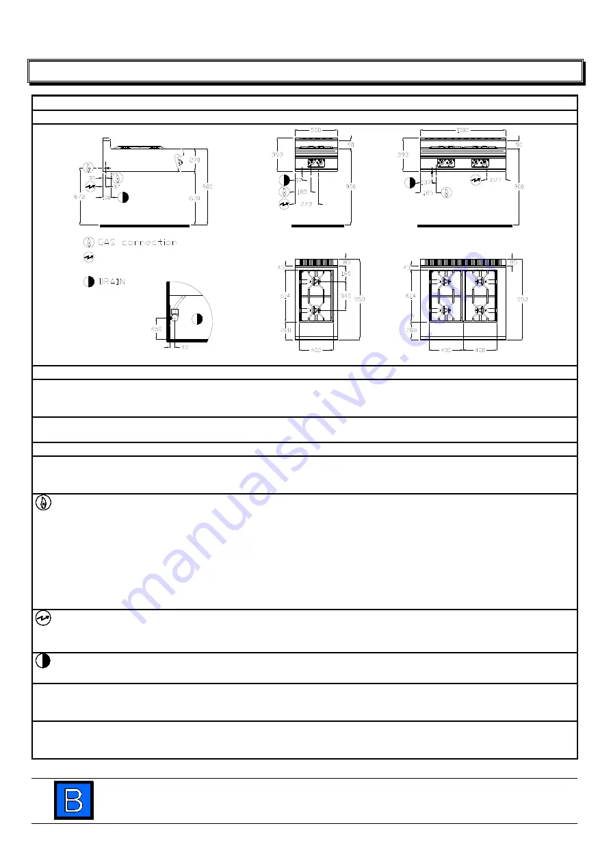 Bonnet B-B9P.BBC1000.G Manufacturer'S Instructions Download Page 3