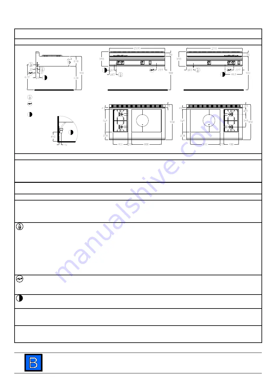 Bonnet B-B9P.BBC1000.G Manufacturer'S Instructions Download Page 6