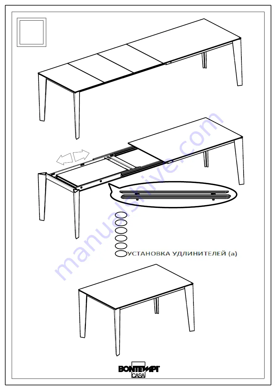 Bontempi Casa CRUZ 01.80 Assembly Instructions Manual Download Page 24