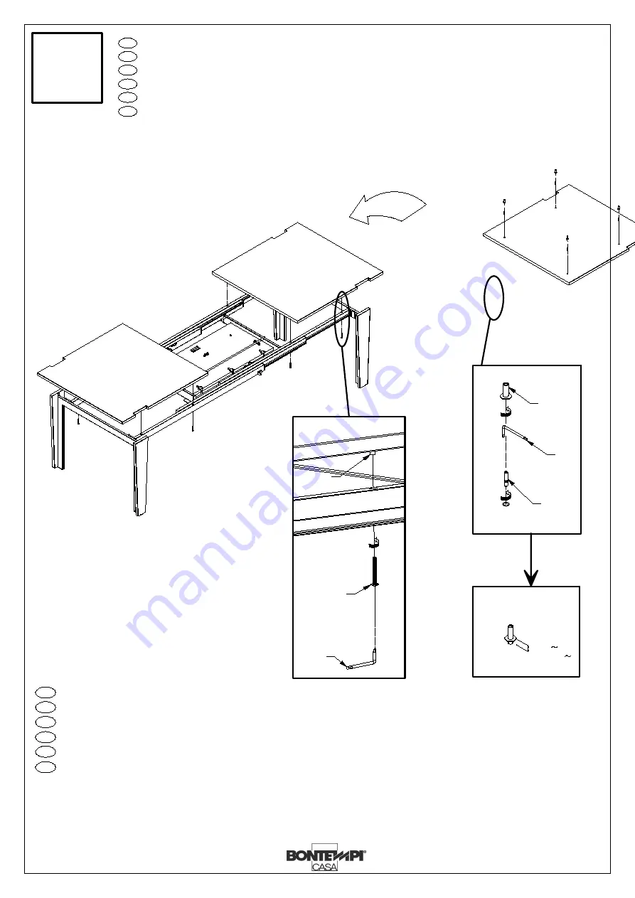 Bontempi Casa MATRIX 52.35 Скачать руководство пользователя страница 9