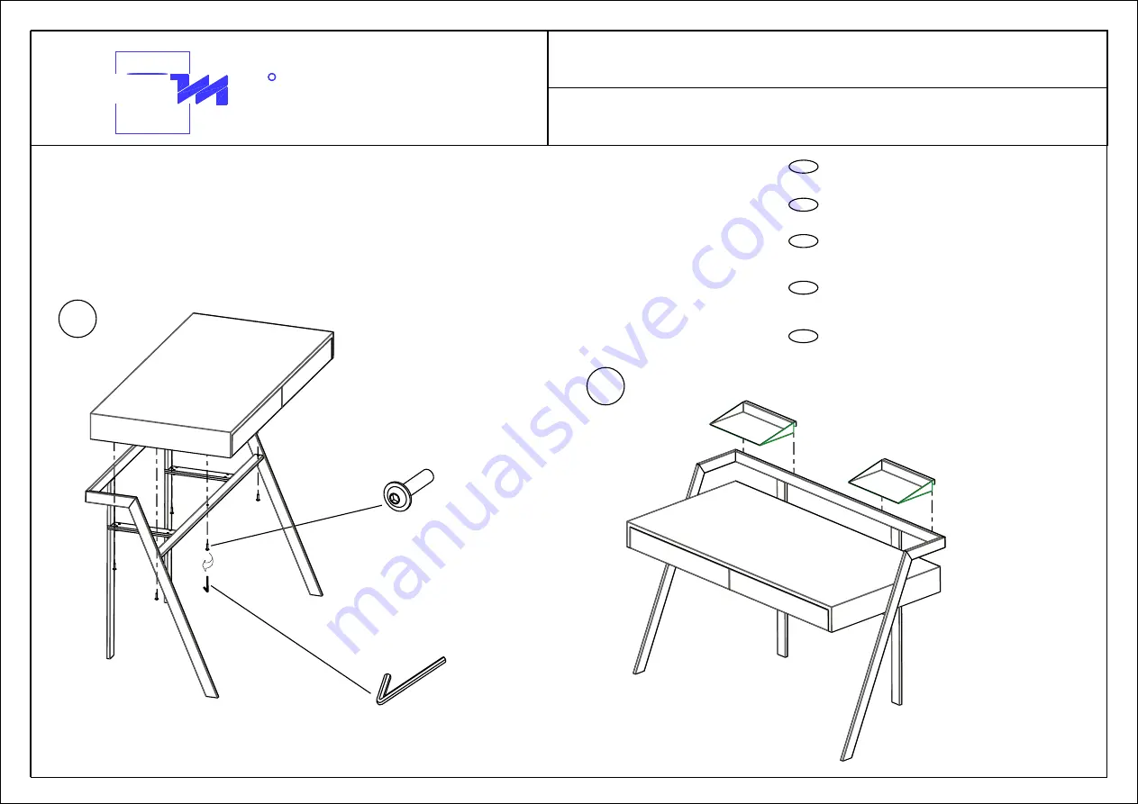 Bontempi Casa ZAC 06.32 Assembly Instructions Download Page 2