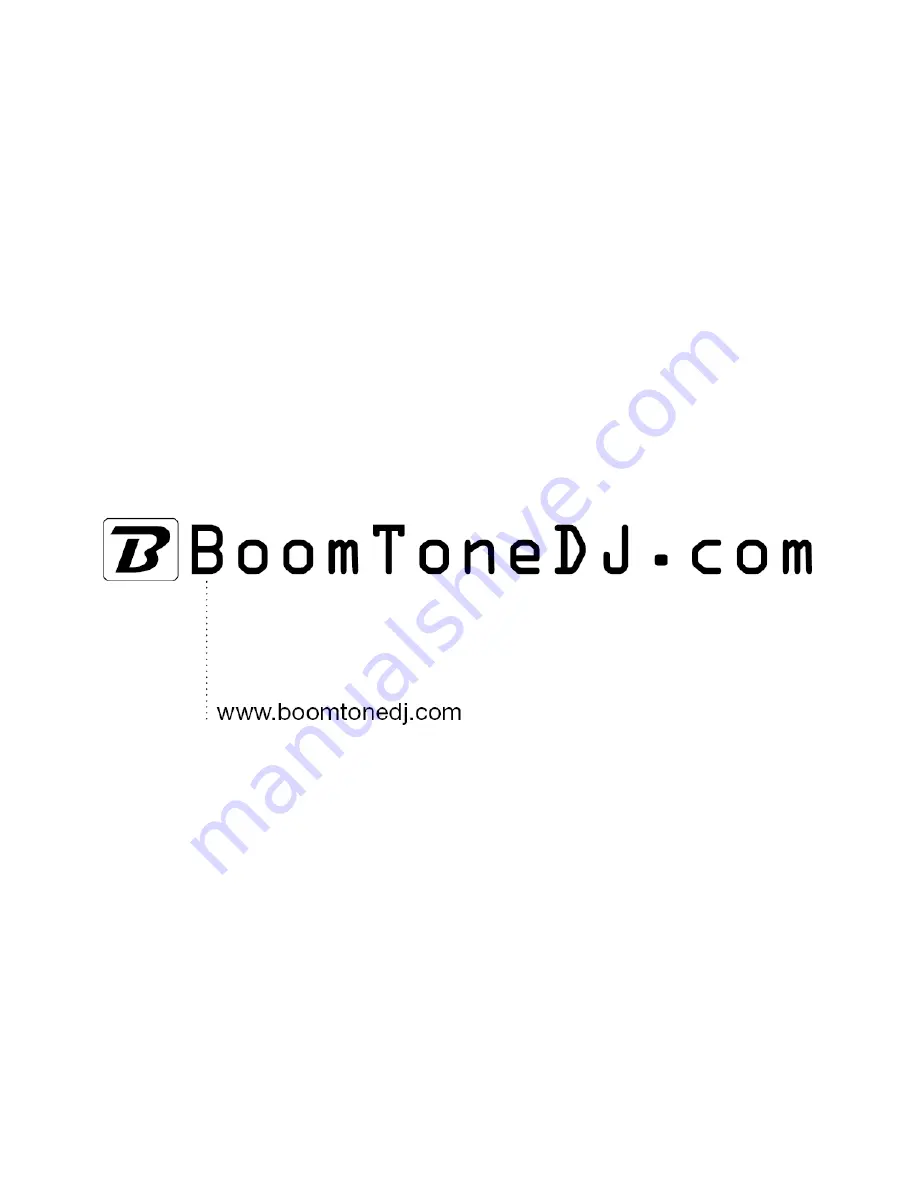 BoomToneDJ Derby III Led User Manual Download Page 18