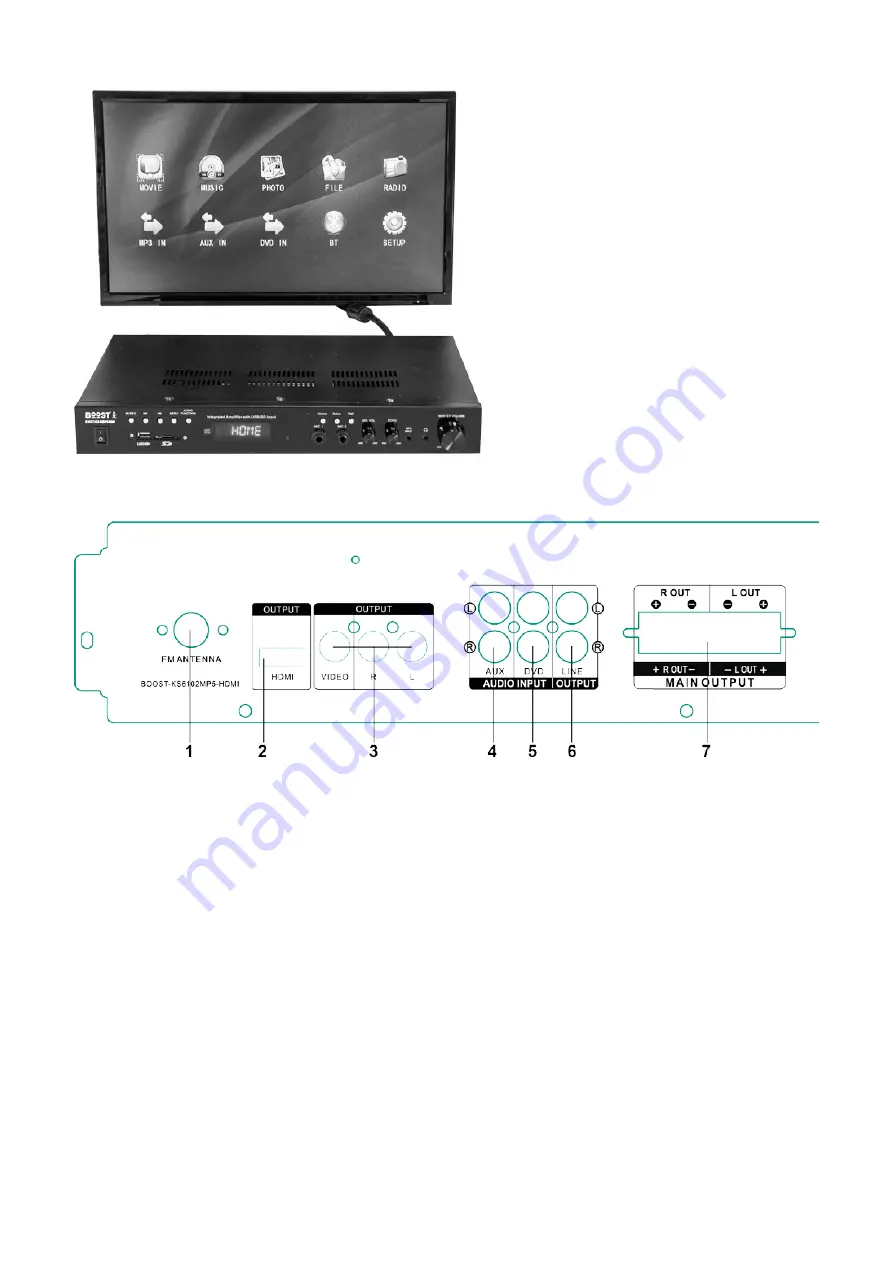 Boost KS6102MP5-HDMI User Manual Download Page 22