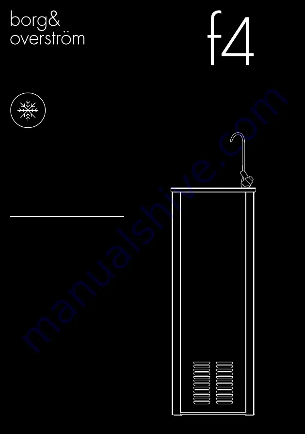 Borg & Overstrom f4 Install & Operation Manual Download Page 1