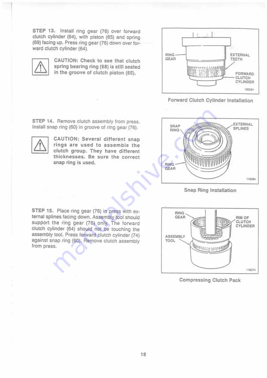 Borg Warner 71C Скачать руководство пользователя страница 23