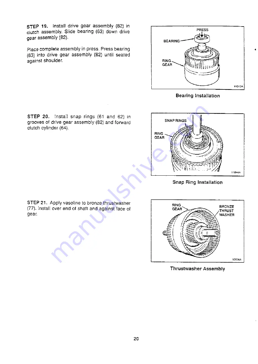 Borg Warner 71C Service Manual Download Page 25