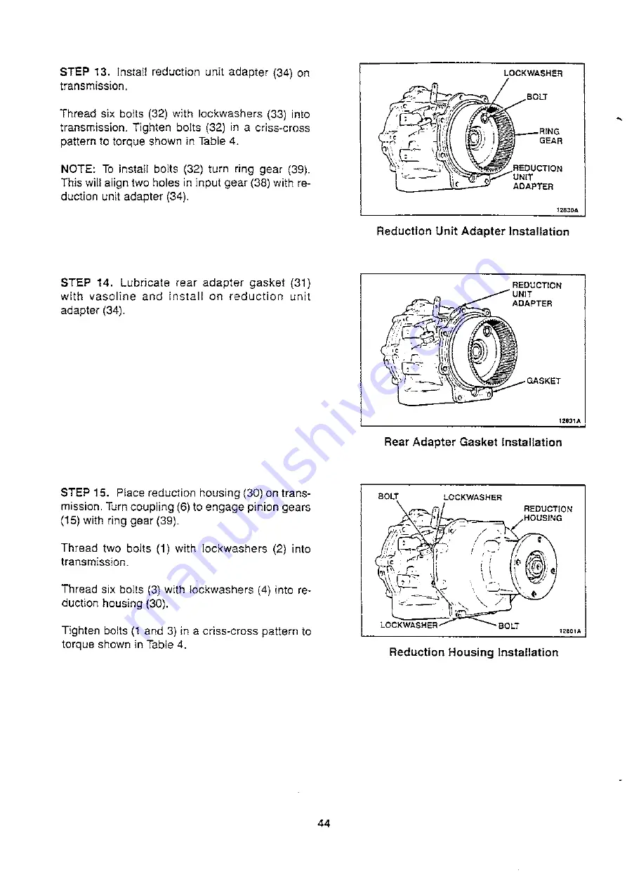 Borg Warner 71C Service Manual Download Page 48