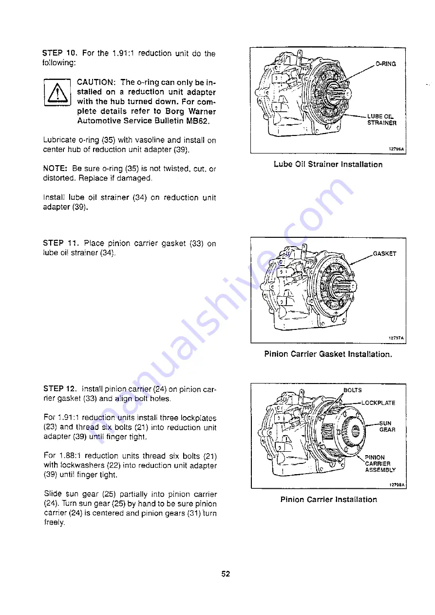 Borg Warner 71C Скачать руководство пользователя страница 56