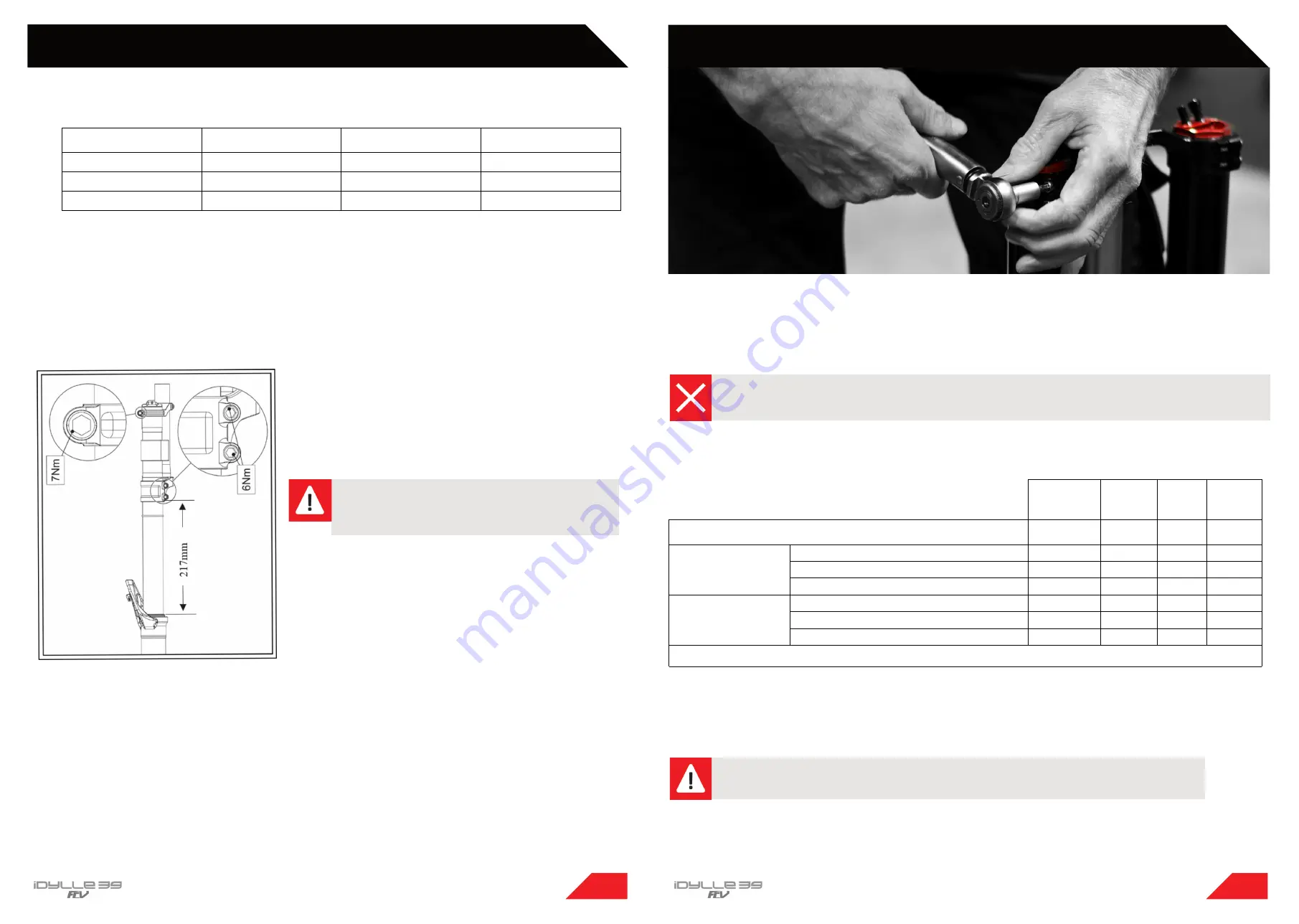 BOS Suspension iDYLLE 39 FCV User Manual Download Page 7