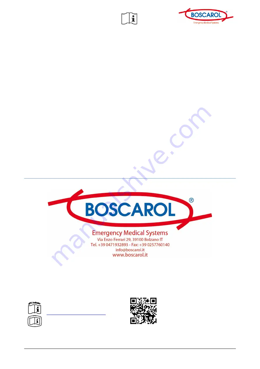 Boscarol BSU810 Operating Instructions Manual Download Page 12