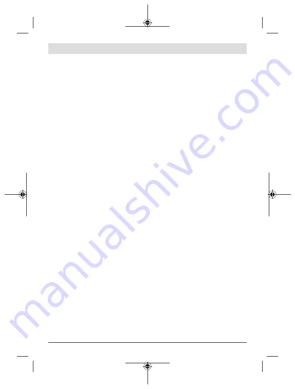 Bosch 0 601 066 N00 Original Instructions Manual Download Page 11