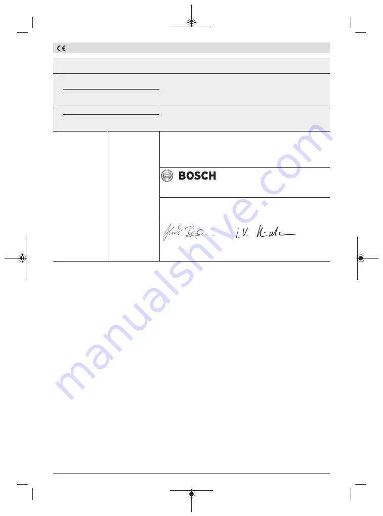 Bosch 0 601 5A1 001 Original Instructions Manual Download Page 257