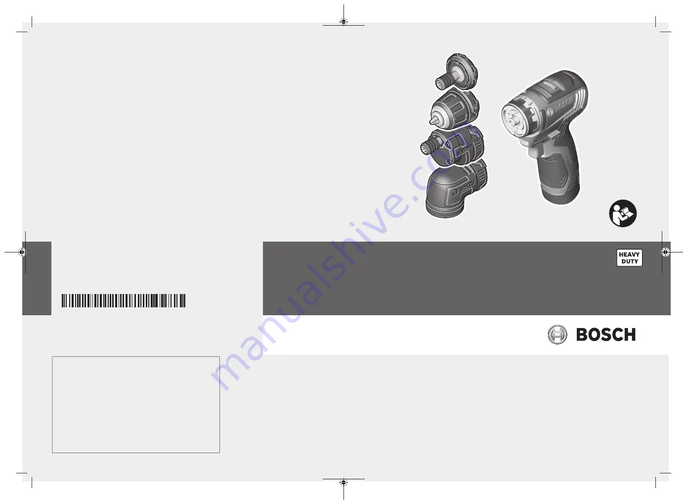 Bosch 0 601 9H3 000 Original Instructions Manual Download Page 1