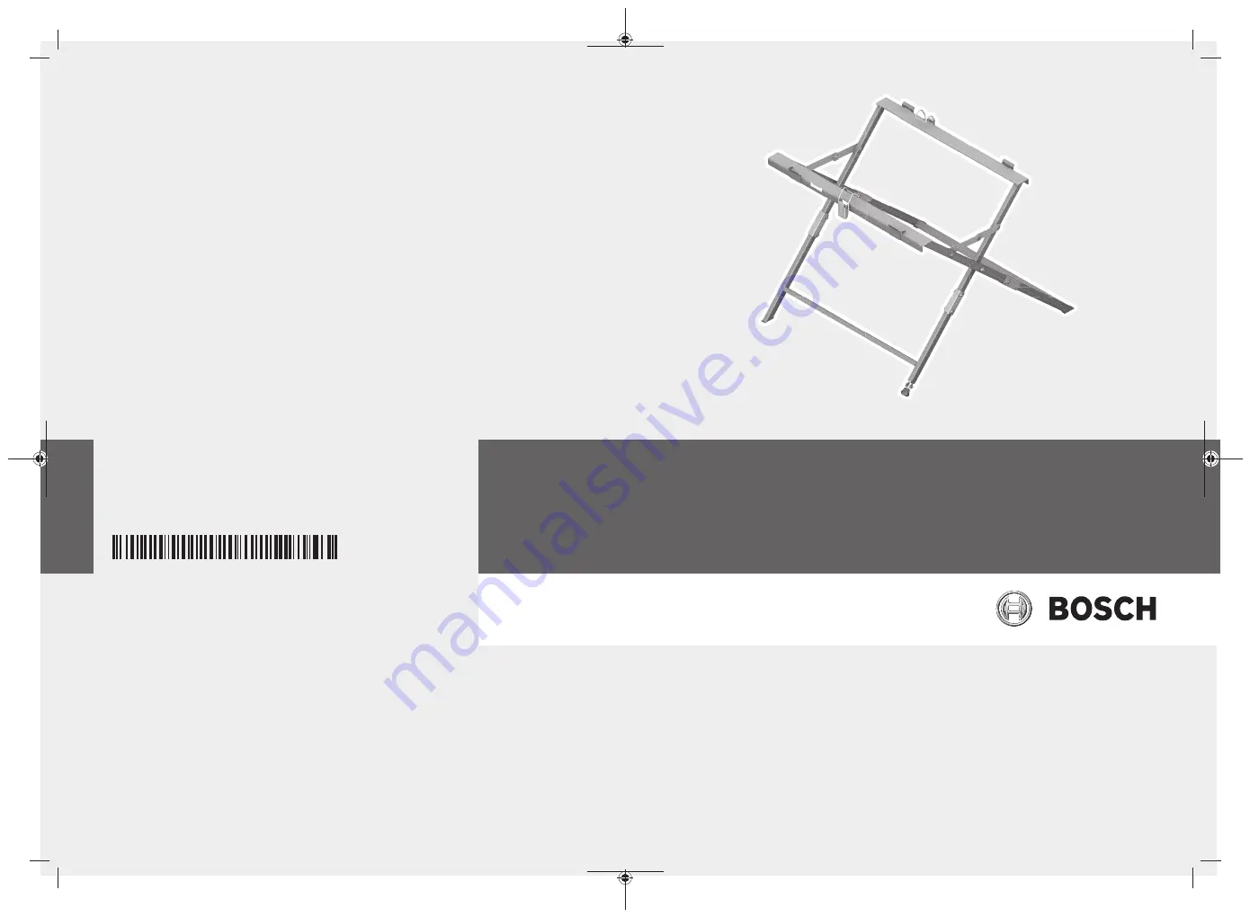 Bosch 0 601 B22 700 Скачать руководство пользователя страница 1