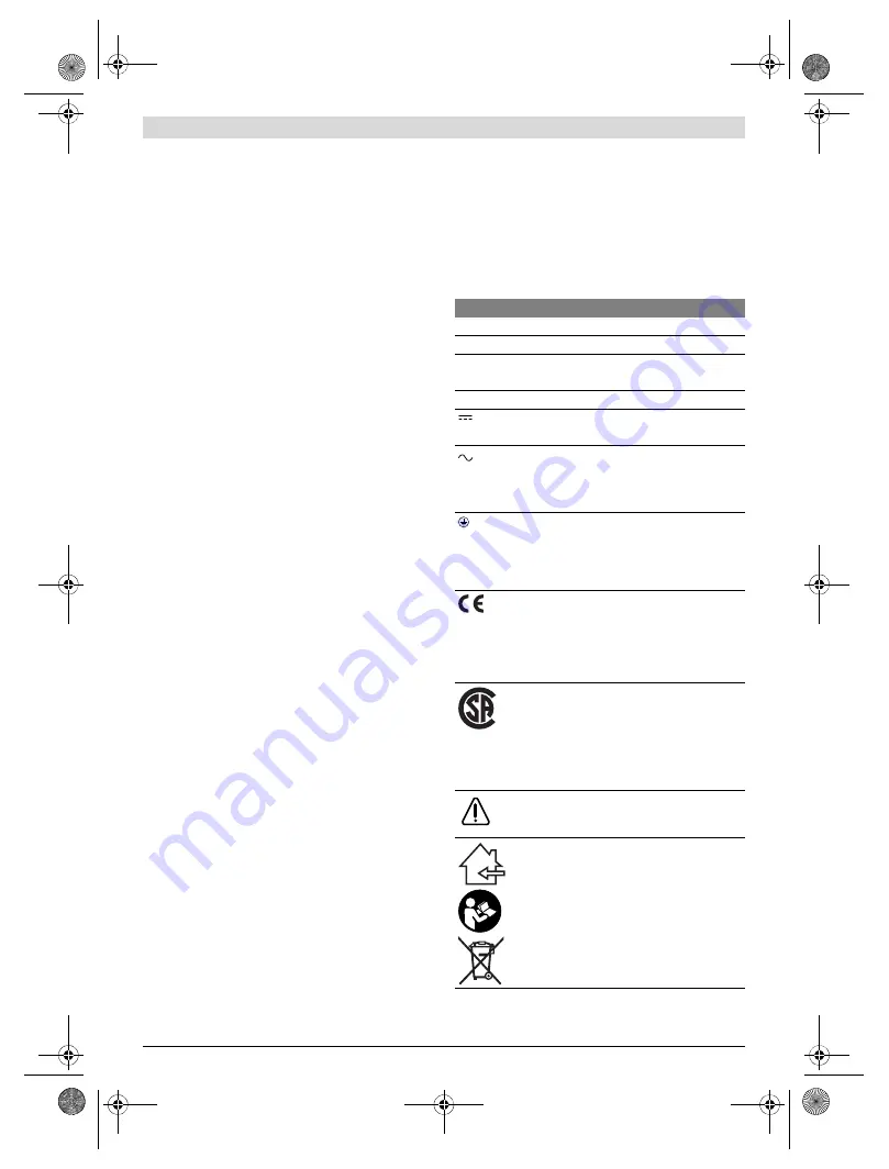 Bosch 0 602 495 001 Original Instructions Manual Download Page 40