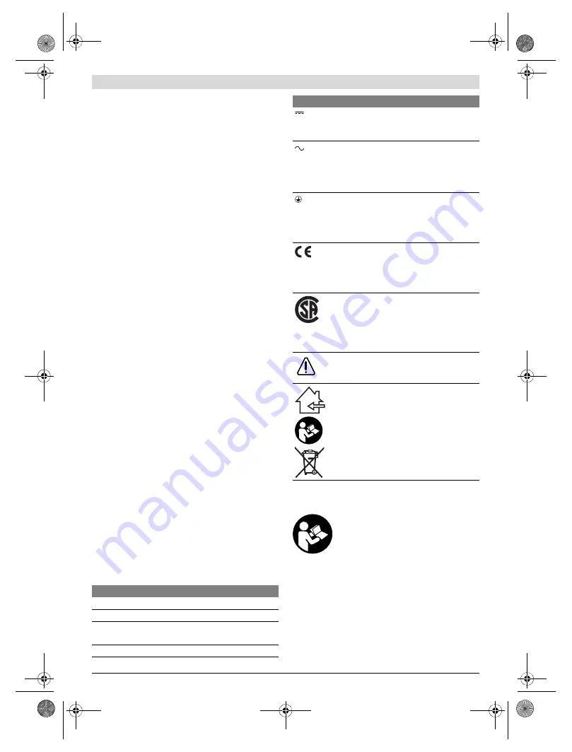 Bosch 0 602 495 001 Original Instructions Manual Download Page 106