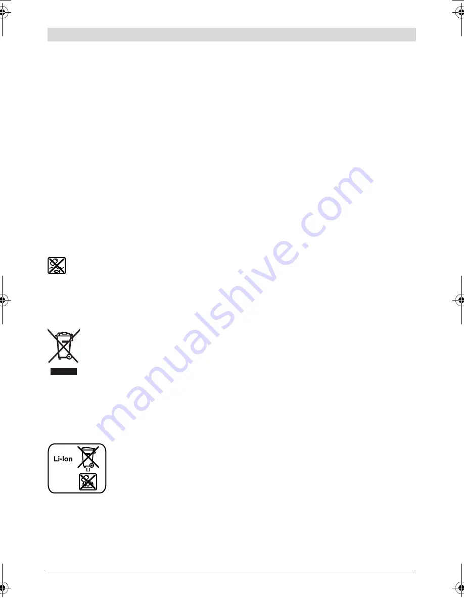 Bosch 1 270 020 909 Original Instructions Manual Download Page 19