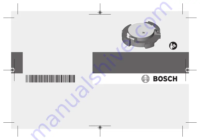 Bosch 1 600 A01 3WF Скачать руководство пользователя страница 1