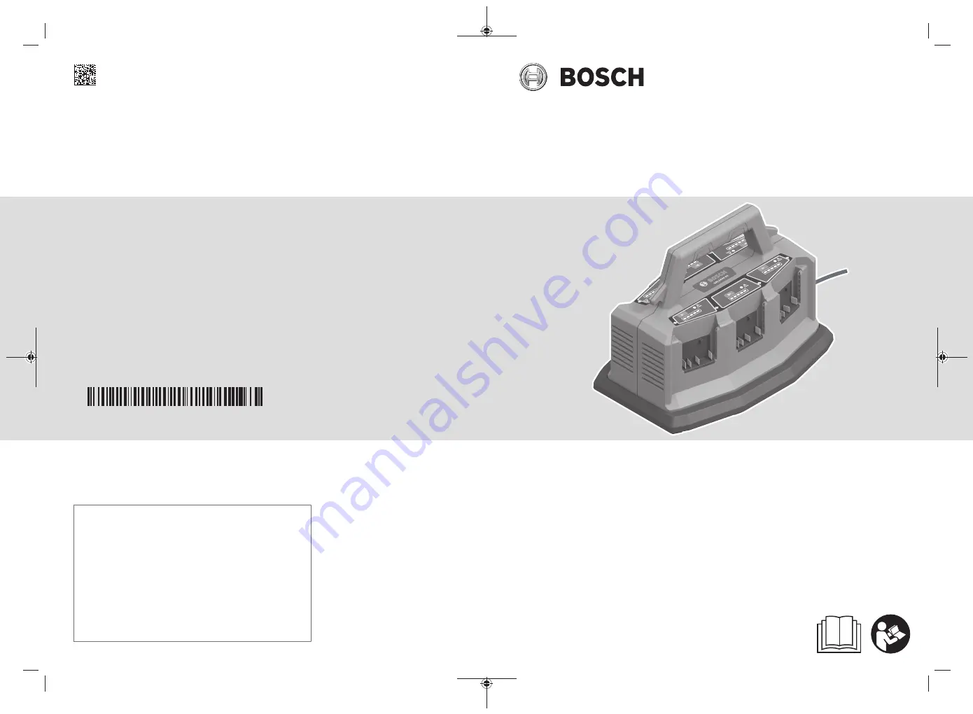 Bosch 1 600 A01 U9L Скачать руководство пользователя страница 1