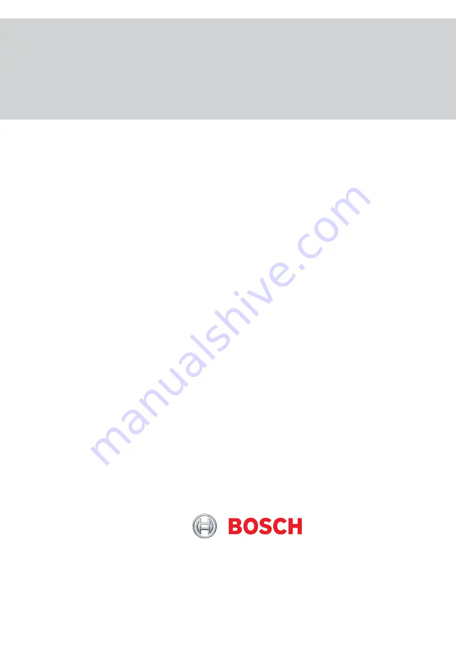 Bosch 1 687 001 845 Installation Instructions Manual Download Page 60